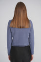 KNIT CARDIGAN (PERIWINKLE)