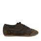 Lydia Suede Sneakers (OLIVE)