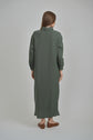 MAXI GAUZE SHIRT DRESS