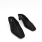 Junie Heeled Leather Mule