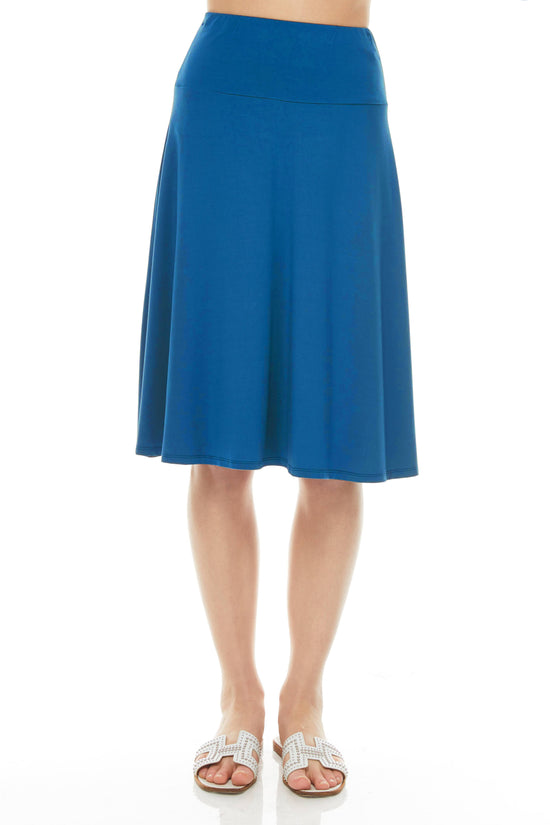 MODAL SKYE SKIRT (TEAL)