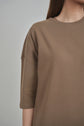 MAXI T-SHIRT DRESS (TAUPE)