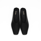 Junie Heeled Leather Mule