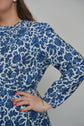 RIVA DRESS (BLUE FLORAL)