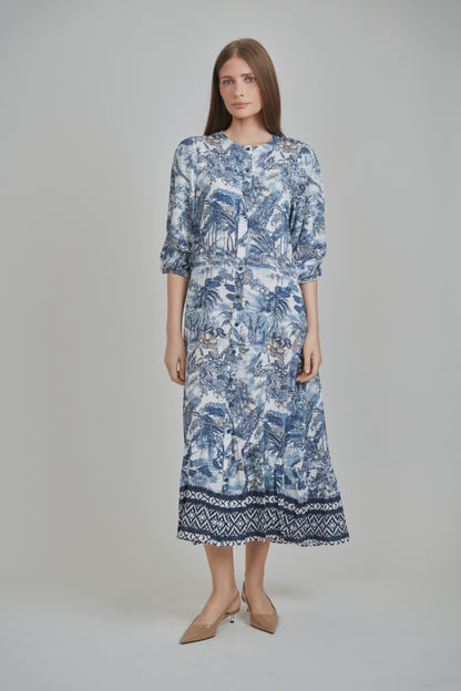 HAILEY DRESS (FRENCH TOILE)
