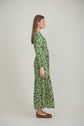 RIVA DRESS (GREEN FLORAL)