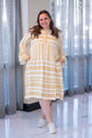 ELLA DRESS (MUSTARD)