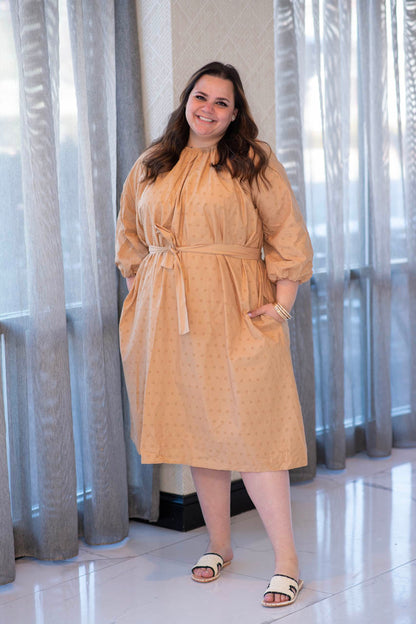 LILY DRESS (CAMEL)