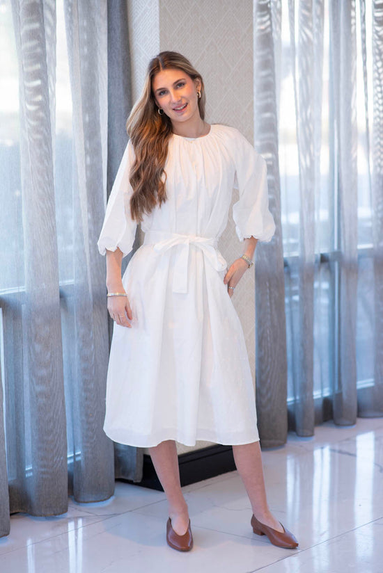 LILY DRESS (WHITE)
