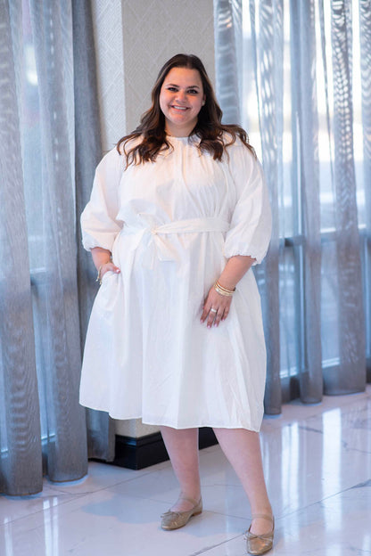 LILY DRESS (WHITE)