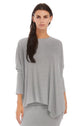 EDEN TOP SOLID JERSEY (LIGHT H. GREY)