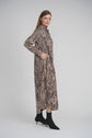 SARAH DRESS (BROWN)