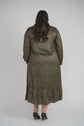 HAILEY DRESS (OLIVE/NAVY)