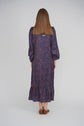 HAILEY DRESS (NAVY/RUST)