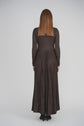 RACHEL DRESS (BROWN)