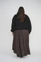 CROPPED KNIT SWEATER (BLACK)