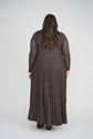 RACHEL DRESS (BROWN)