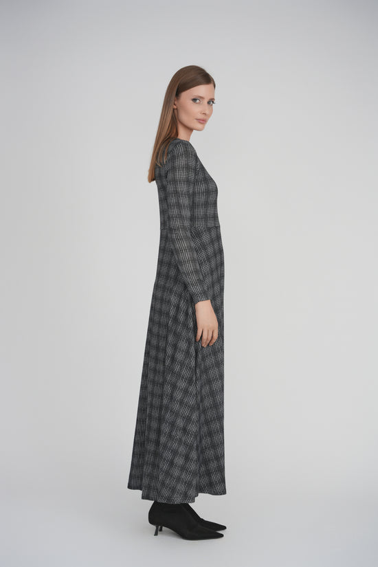 LAUREN DRESS (CHARCOAL)