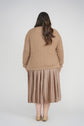 CAMILLE DRESS (KHAKI)