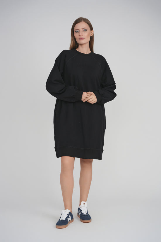 OVERSIZED SWEATSHIRT DRESS