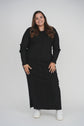 SWEATER MAXI DRESS (BLACK)