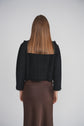 FRINGE TRIM JACKET (BLACK)