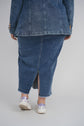 DENIM MAXI SKIRT (BLUE DENIM)
