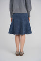 PANEL DENIM SKIRT (BLUE DENIM)