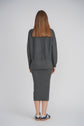 RIBBED 2 PCS. SET (GREY)