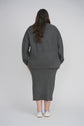 RIBBED 2 PCS. SET (GREY)