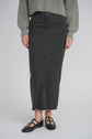 DENIM MAXI SKIRT (BLACK DENIM)