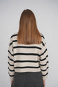 STRIPED SWEATER (OATMEAL-BLACK)