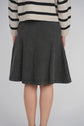 PANEL DENIM SKIRT (BLACK DENIM)