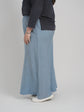 CHAMBRAY SLIP SKIRT