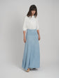 PANEL DENIM MAXI SKIRT
