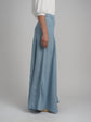 PANEL DENIM MAXI SKIRT