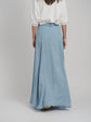 PANEL DENIM MAXI SKIRT
