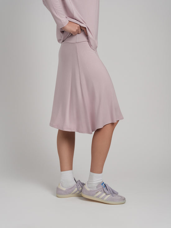 MODAL SKYE SKIRT (BALLERINA PINK)