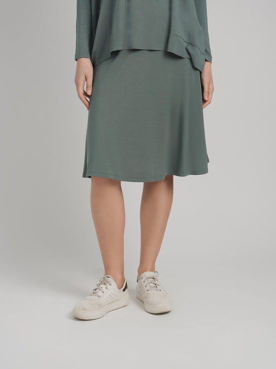 MODAL SKYE SKIRT (DARK MARINE)