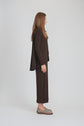 DUO DRESS (DARK BROWN)