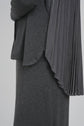 DUO DRESS (CHARCOAL)