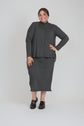 DUO DRESS (CHARCOAL)