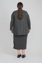 DUO DRESS (CHARCOAL)