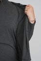 DUO DRESS (CHARCOAL)