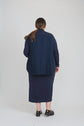 DUO DRESS (DARK NAVY)