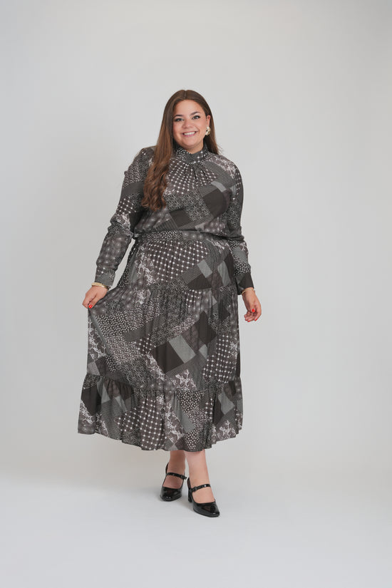 ELISE 2 PCS. SET (BROWN PATCH)