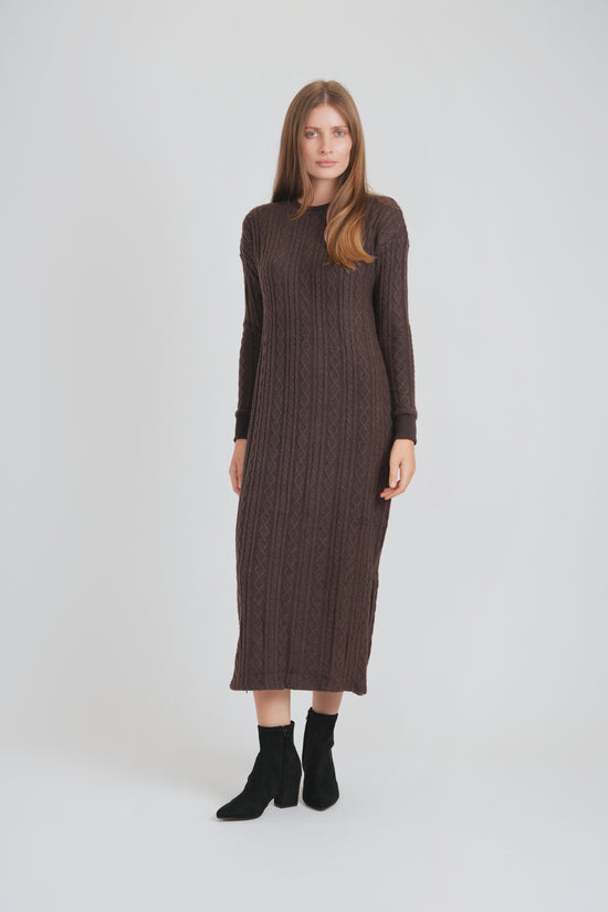 SABLE DRESS (BROWN)