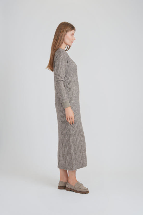 SABLE DRESS (TAUPE)