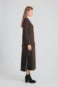 CAMILLE DRESS (BROWN)