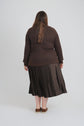 CAMILLE DRESS (BROWN)